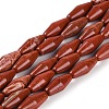 Natural Red Jasper Beads Strands G-L604-C01-01-1