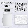 Large Plastic Reusable Drawing Painting Stencils Templates DIY-WH0202-442-2