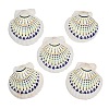 Printed Natural Shell Big Pendants SH-CBA93AD-19G-1