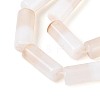Natural White Agate Beads Strands G-T144-31-3