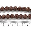 Synthetic Lava Rock Dyed Beads Strands G-H311-08C-02-5