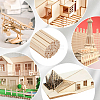 100Pcs Wood Craft Sticks DIY-OC0015-05B-5