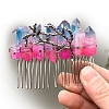 Natural Crystal Hair Combs PW-WGC6E88-05-1