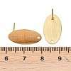 316 Stainless Steel Stud Earring Findings STAS-D389-01G-3