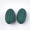 Rubberized Style Acrylic Corrugated Beads X-MACR-T026-13D-2