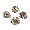 Synthetic Resin Hedgehog Miniature Ornaments AJEW-WH0606-67B-1