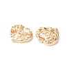 Brass Pave Cubic Zirconia Charms KK-O144-04G-2