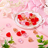 30Pcs 3 Colors Transparent Glass Beads GLAA-TA0003-59-5