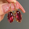 Alloy Cubic Zirconia Dangle Earrings FS-WGEFC92-04-1