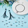 60Pcs 4 Styles 201 Stainless Steel Cord Ends STAS-UN0063-70-2