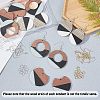 DIY Dangle Earring Making Kits DIY-OC0005-93-4