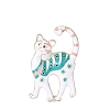 Cat Shape Enamel Pin PW-WG884B5-01-1