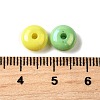 UV Plating Opaque Acrylic Beads MACR-F083-13-3