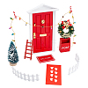 Christmas Theme Mini Display Decoration Kit AJEW-WH0291-33-1