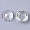 Transparent Acrylic Beads PACR-R246-018A-2