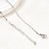 1.3MM 304 Stainless Steel Boston Link Chains Necklaces for Women Men NJEW-Z115-12P-04-2