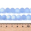 Frosted Transparent Glass Beads Strands LS-GLAA-T032-T10mm-MBB04-4