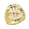 Dollar Sign Zinc Alloy Finger Rings for Men FS-WG78023-04-5