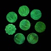 Luminous UV Plating Opaque Acrylic Beads OACR-Q204-15-4