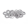 Braid Knit Chinese Knot Closure Cheongsam Frog Buttons BUTT-WH0014-22-1