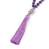 Tassel Pendant Necklaces NJEW-P191-A05-3