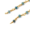 Brass Chain Necklace Making KK-K337-13G-3