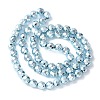 Electroplated Synthetic Non-magnetic Hematite Beads Strands G-B132-B01-01H-4