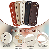 5Pcs 5 Colors PU Imitation Leather Bag Bottoms FIND-CL0001-87A-7