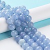 Dyed Natural Malaysia Jade Beads Strands G-G021-02C-07-1