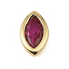 Brass Pave Cubic Zirconia Cabochons CU-CBA30E8-02G-2