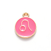 Alloy Enamel Pendants ENAM-S124-01A-03G-3