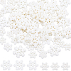 80Pcs 4 Styles Christmas Theme Resin Cabochons RESI-SC0003-42-1