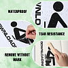 Toilet Wall Plastic Stickers AJEW-WH20023-04-6