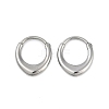 316 Surgical Stainless Steel Hoop Earrings EJEW-G416-42B-P-4