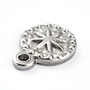 Non-Tarnish 304 Stainless Steel Charms X-STAS-G242-18P-3