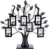 Iron Family Tree Picture Frame Stand AJEW-WH0223-71-1