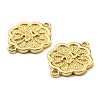 Rack Plating Brass Links KK-D026-01G-3