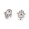Tibetan Style Alloy Bead Frames LS-TIBEB-LF0265YKG-AS-FF-2