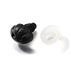 50Pcs Plastic Craft Safety Screw Dog Noses DOLL-GF0001-05-1