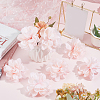 12Pcs Cloth Artificial Flower Head AJEW-SC0031-58B-4