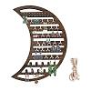 Moon Wall-mounted Wooden Jewelry Display Rack PW-WG39454-02-1