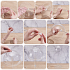 Half Round Shaped Acrylic Hat Display Stands for Hat Wig ODIS-WH0086-096-4