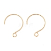 Ion Plating(IP) 316 Surgical Stainless Steel Earring Hooks STAS-D183-03G-01-1