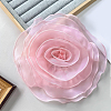 1Pc Flower Polyester Brooches JEWB-CN0001-08C-3