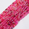 Natural Agate Round Beads Strand X-G-L084-4mm-10-1