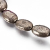 Natural Pyrite Beads Strands G-E499-02B-3