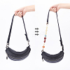   2Pcs 2 Colors Resin Bag Handles FIND-PH0001-25-5