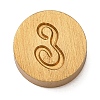 Golden Tone Brass Letter Stamps LS-KK-R005-01E-1