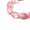 Cherry Quartz Glass Beads Strands G-P559-B03-01-4