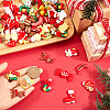 Christmas Opaque Resin Decoden Cabochons RESI-SP0001-03-3